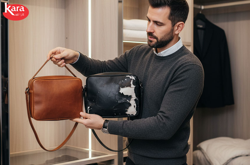 چرم طبیعی بهتر است یا مصنوعی؟ کدام را برای کیف انتخاب کنیم؟ 