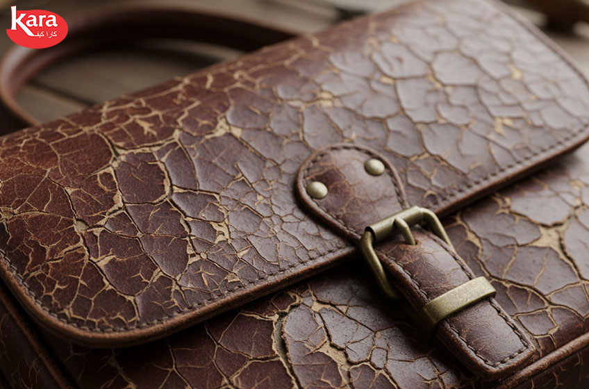 رفع ترک خوردگی کیف چرم با تکنیک‌های ساده